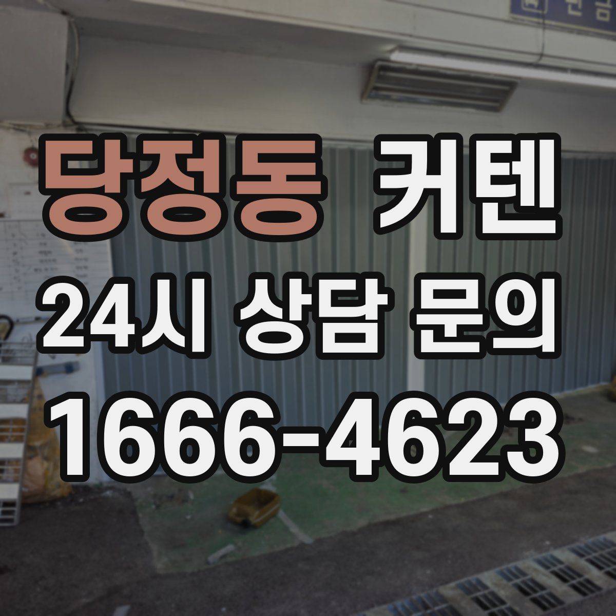 당정동 커텐