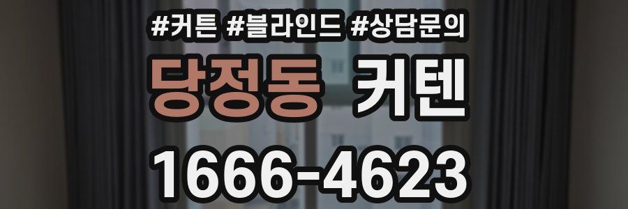 당정동 커텐