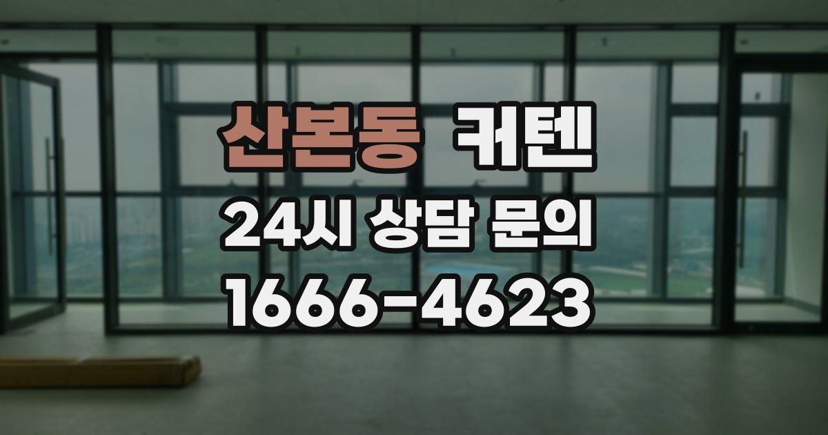 산본동 커텐