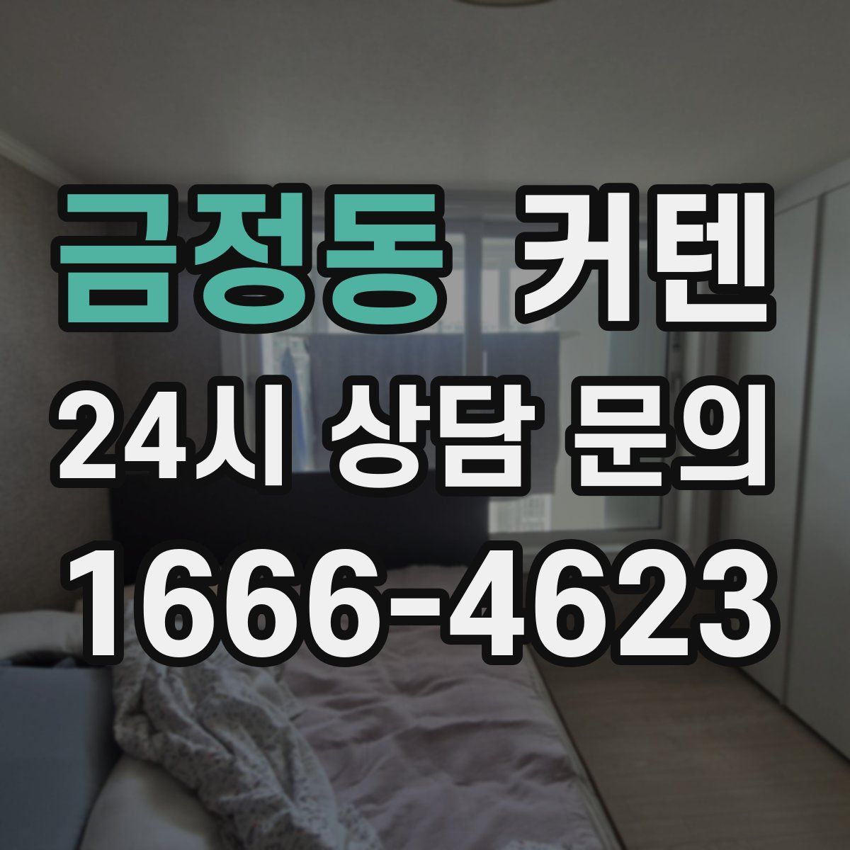 금정동 커텐