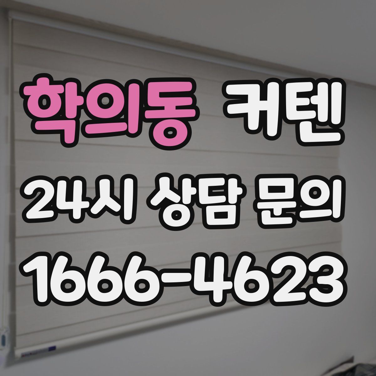 학의동 커텐