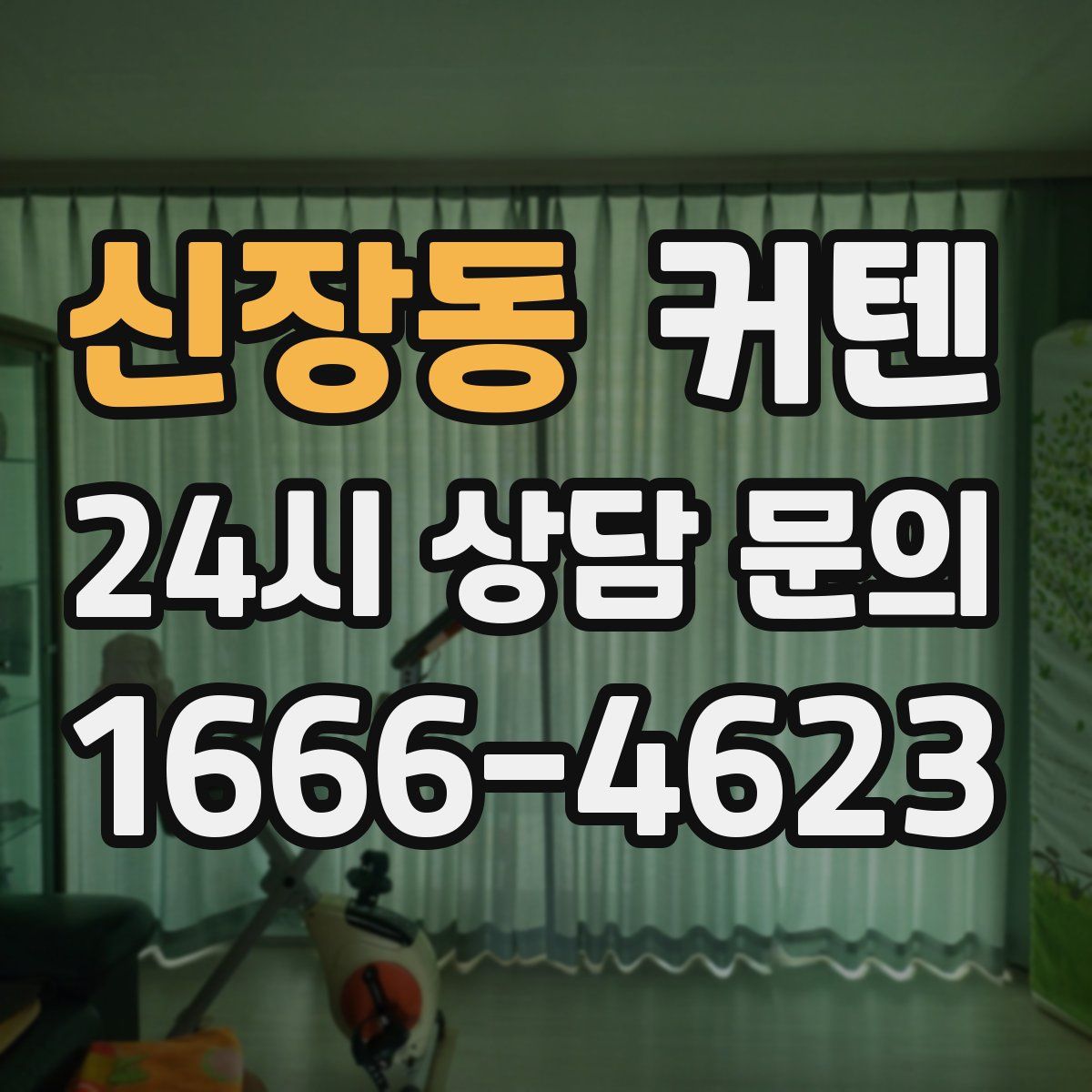 신장동 커텐