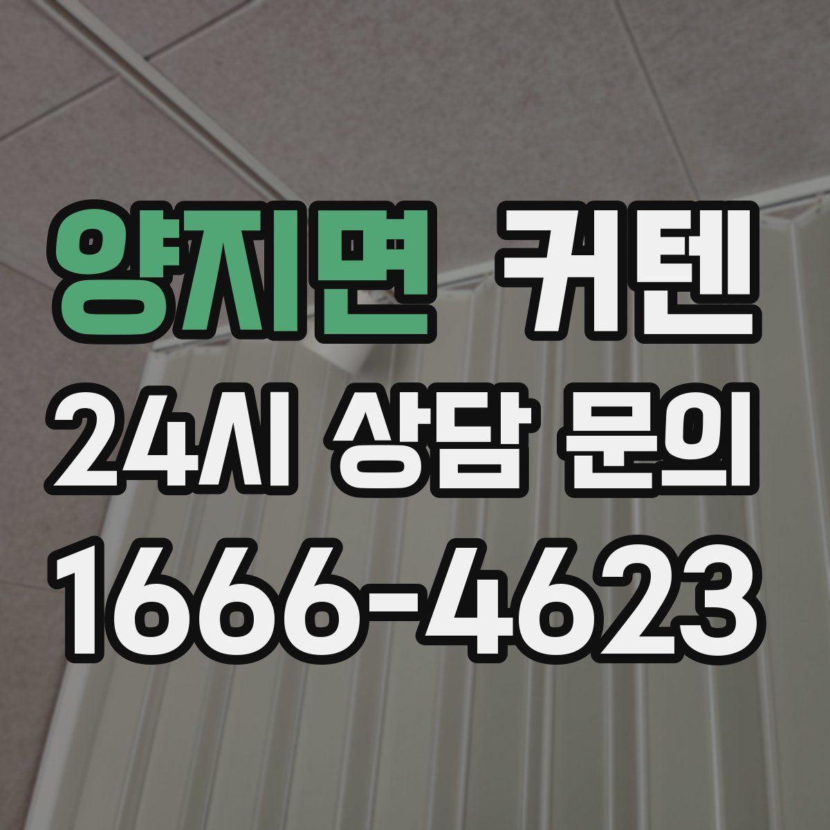 양지면 커텐