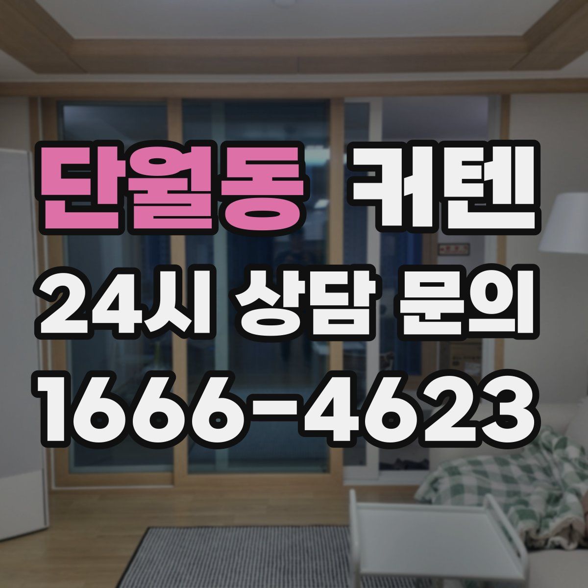 단월동 커텐