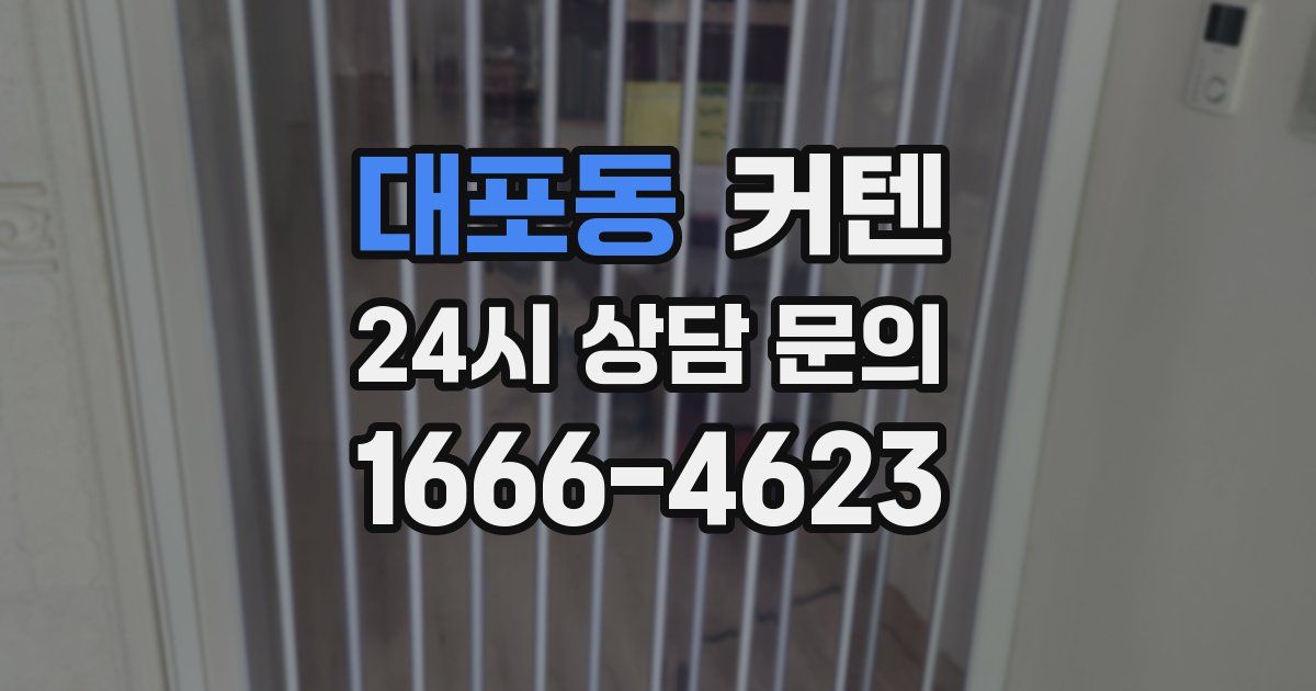 대포동 커텐