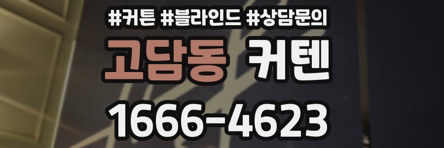 고담동 커텐