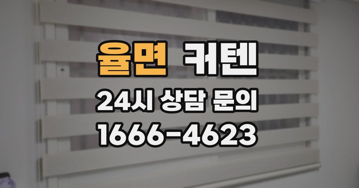 율면 커텐