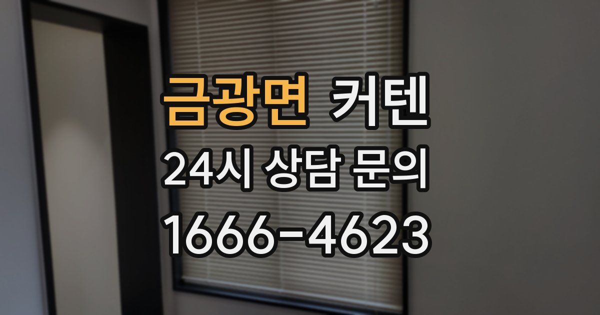 금광면 커텐
