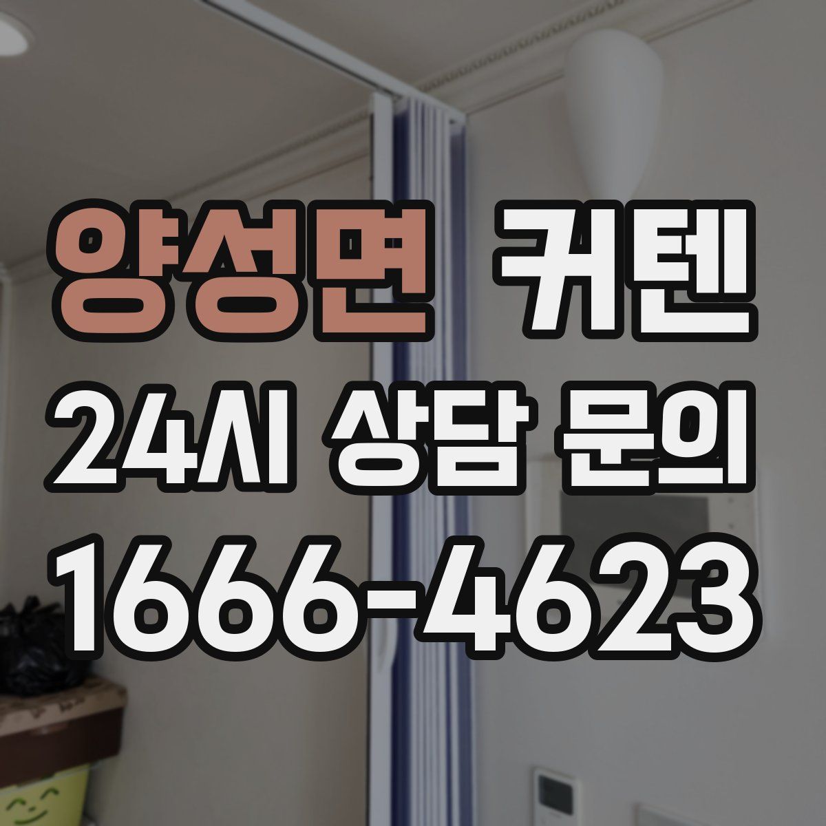 양성면 커텐