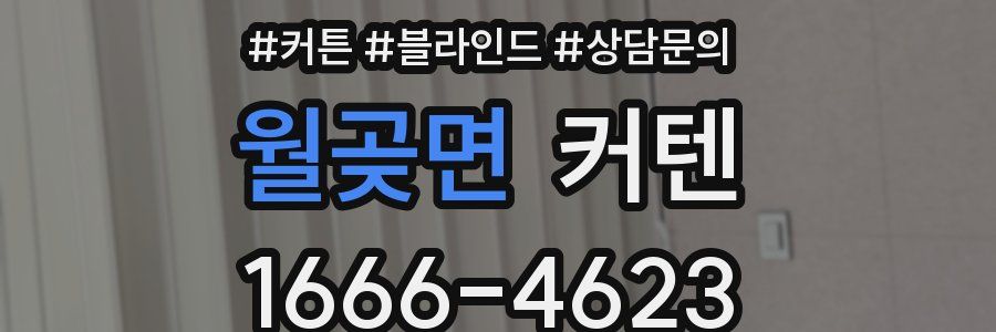 월곶면 커텐