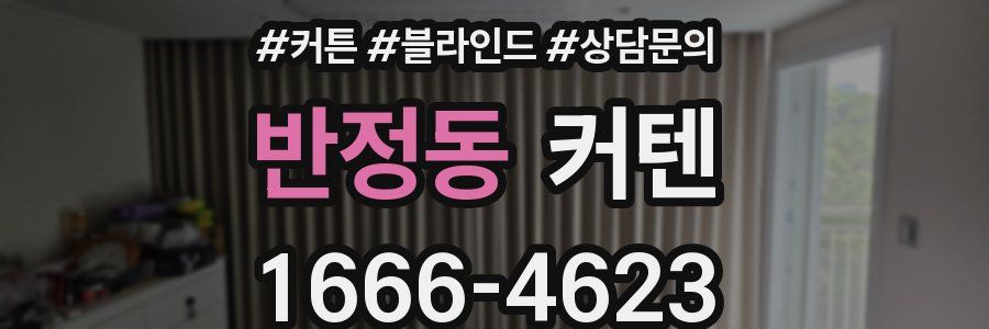 반정동 커텐