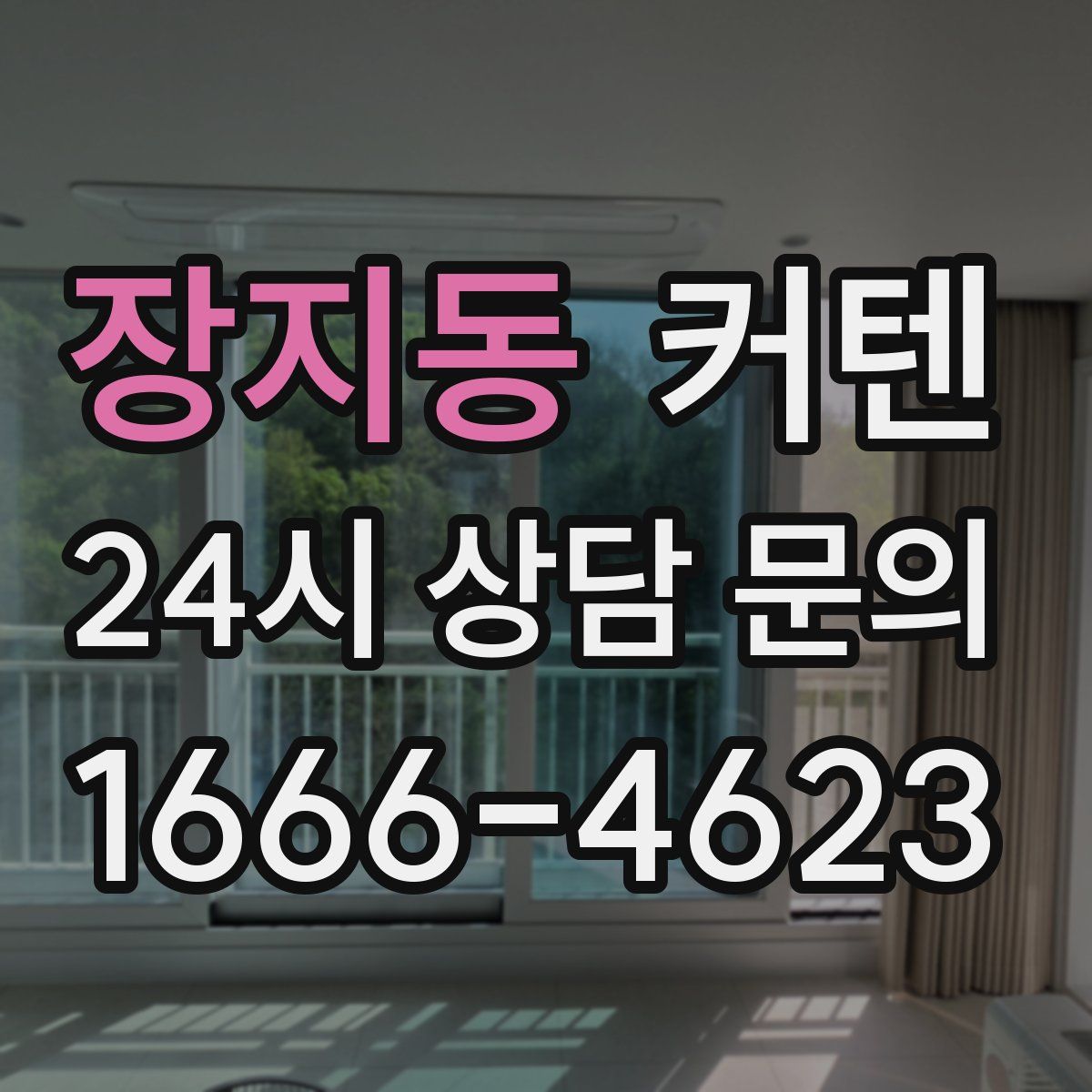 장지동 커텐