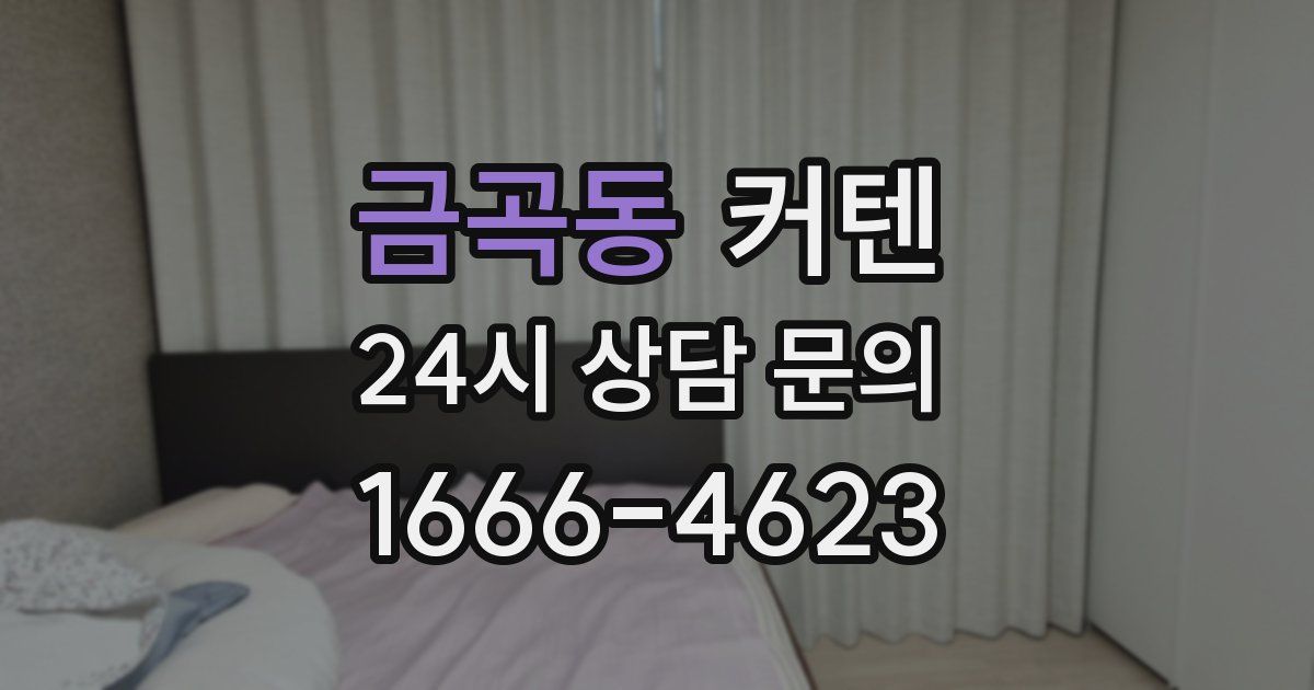 금곡동 커텐