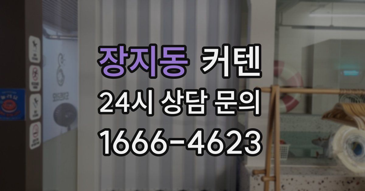 장지동 커텐