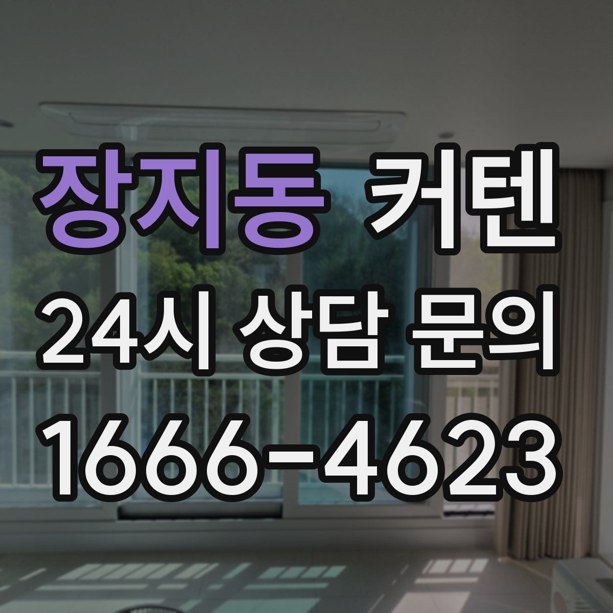 장지동 커텐