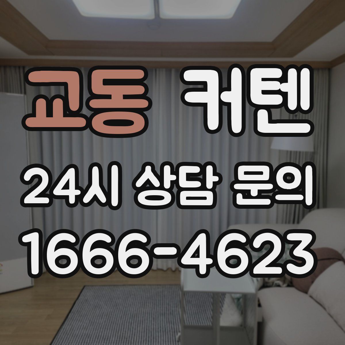 교동 커텐