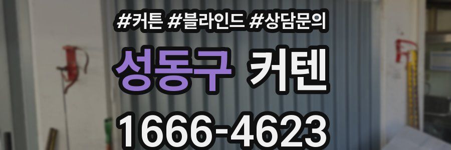 성동구 커텐