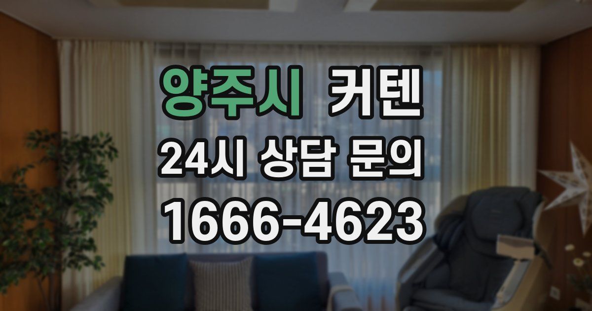 양주시 커텐