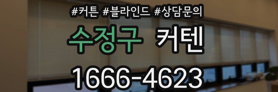 수정구 커텐