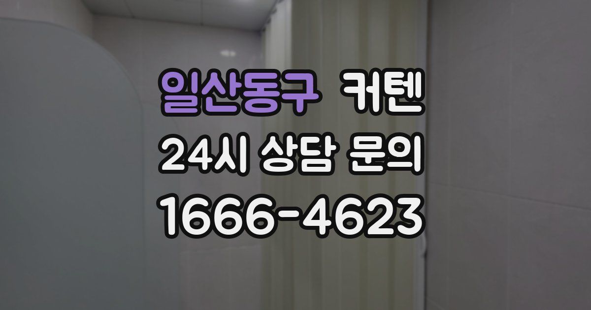 일산동구 커텐