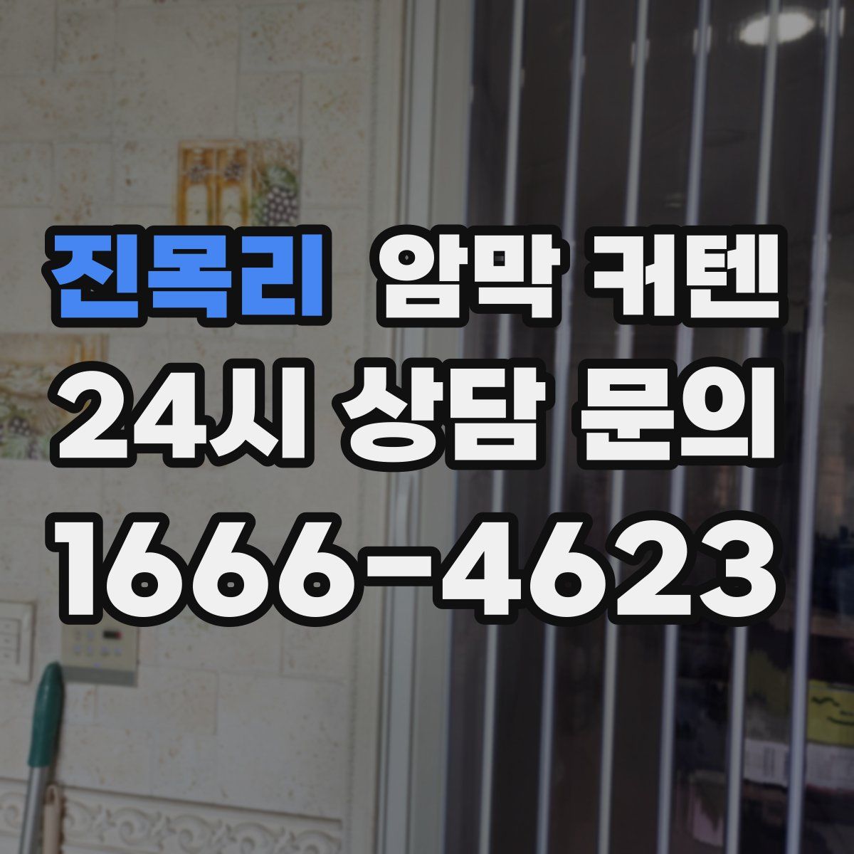진목리 암막 커텐
