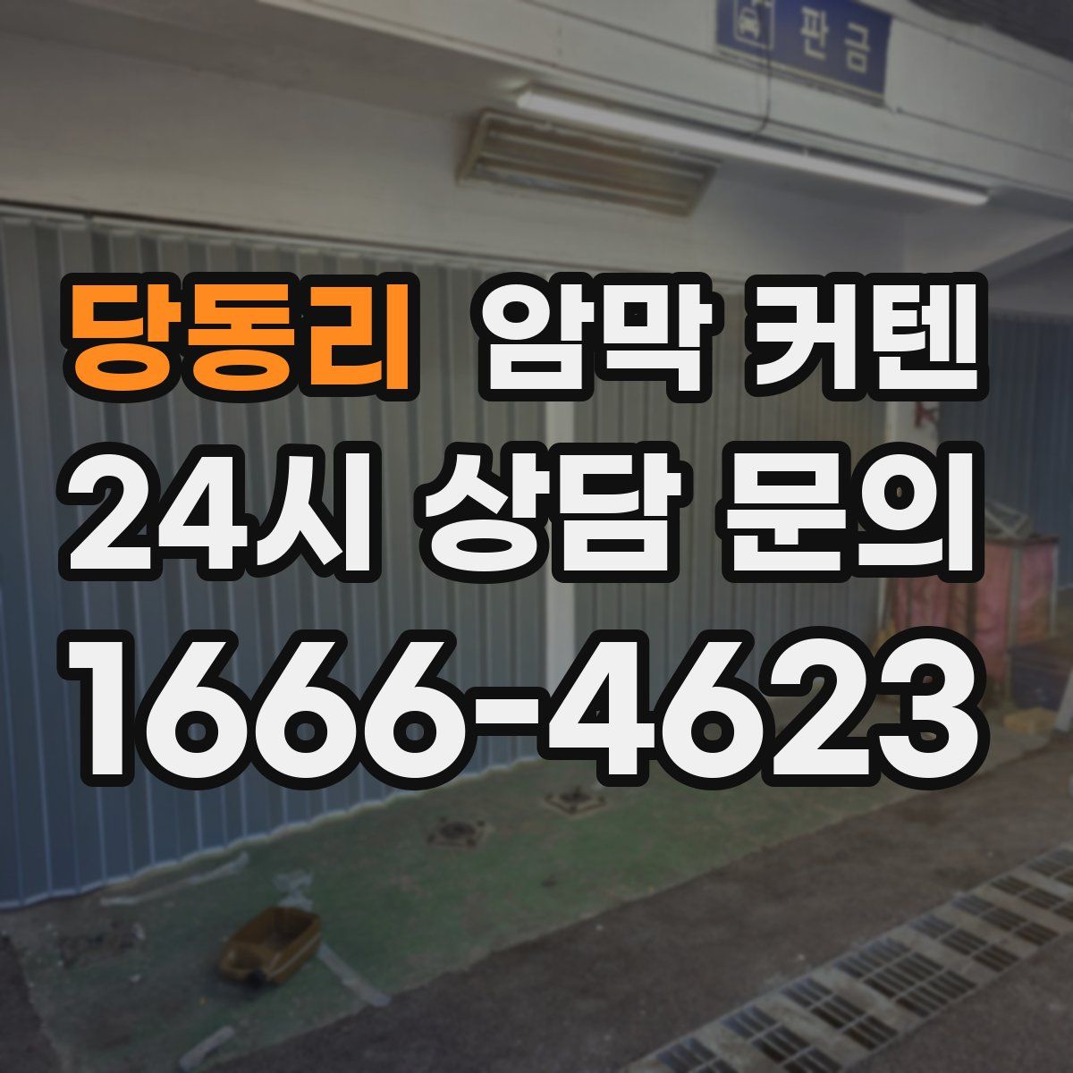 당동리 암막 커텐