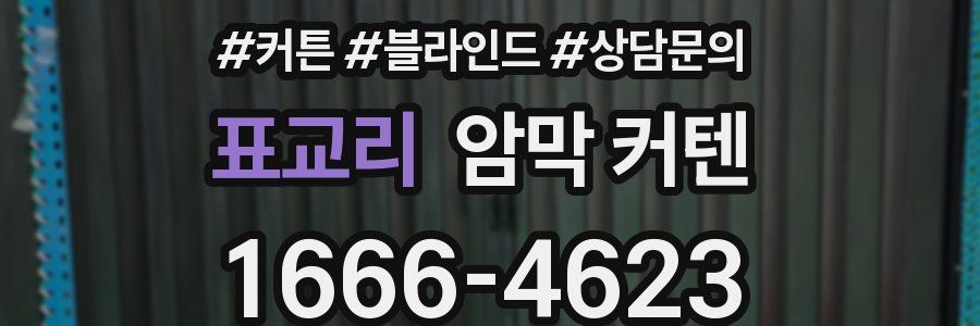 표교리 암막 커텐