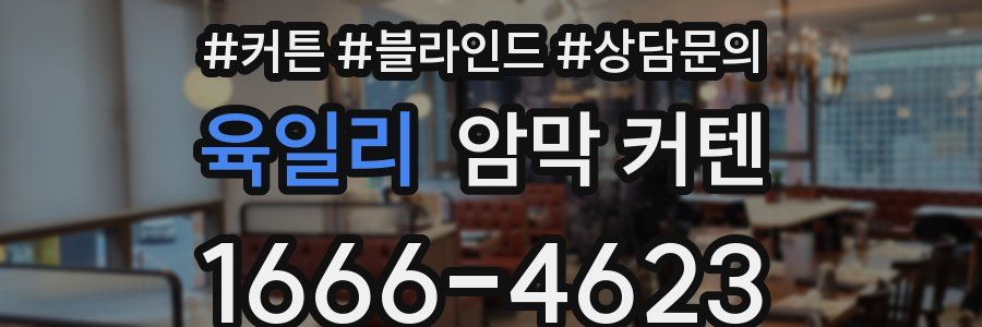 육일리 암막 커텐