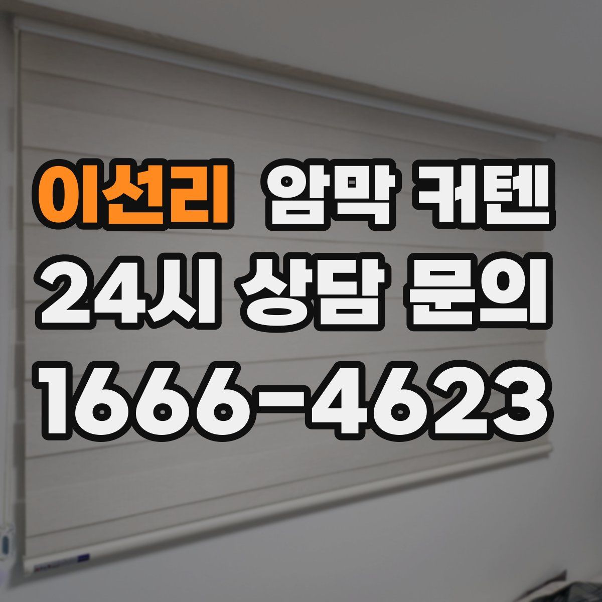 이선리 암막 커텐