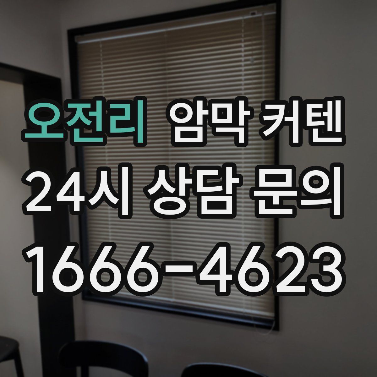 오전리 암막 커텐