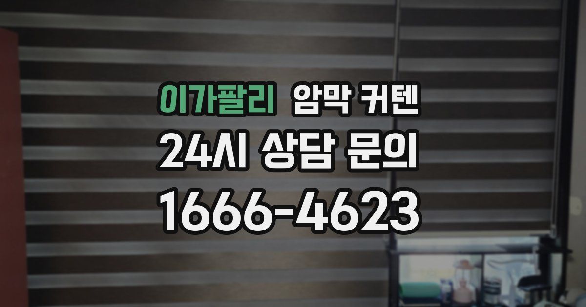 이가팔리 암막 커텐
