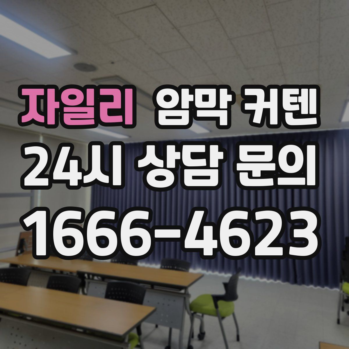 자일리 암막 커텐