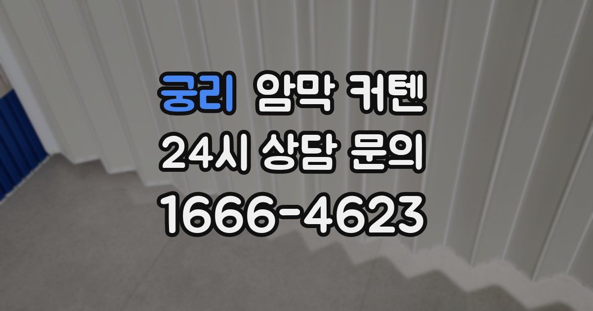 궁리 암막 커텐
