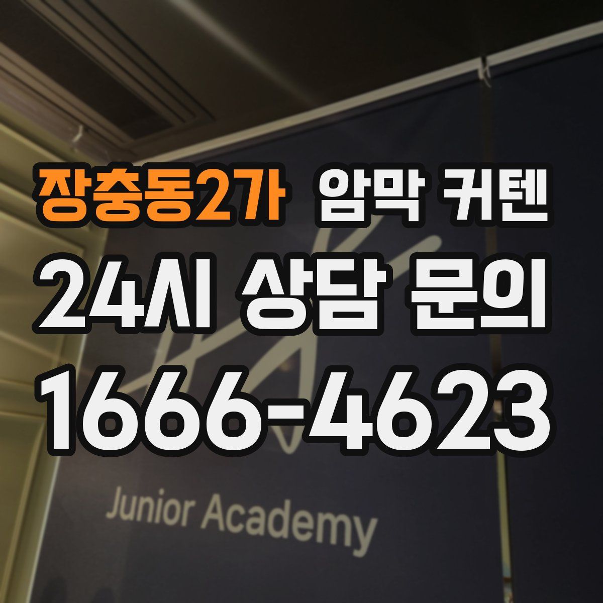 장충동2가 암막 커텐