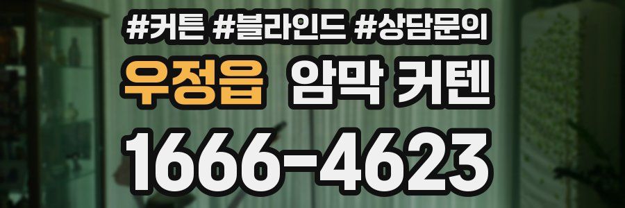 우정읍 암막 커텐