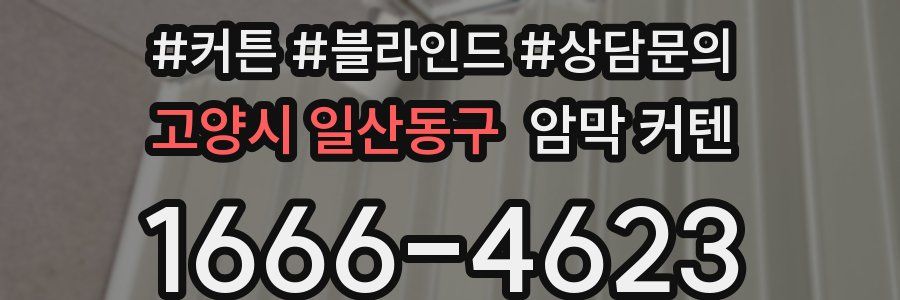 고양시 일산동구 암막 커텐