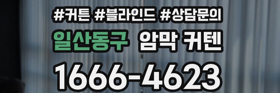일산동구 암막 커텐