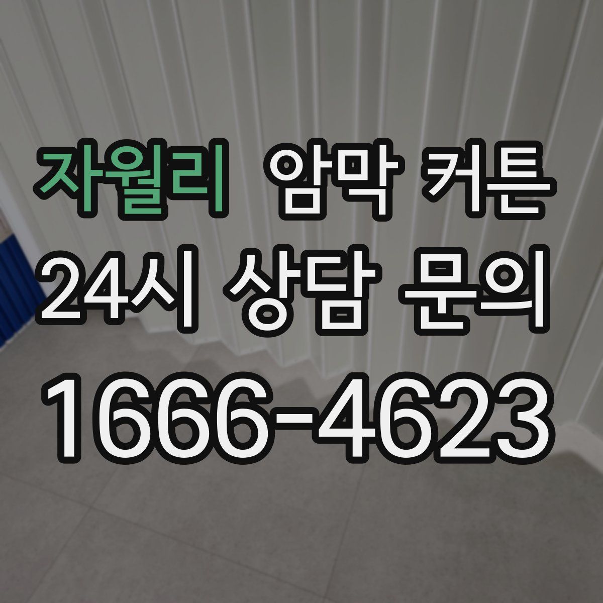 자월리 암막 커튼