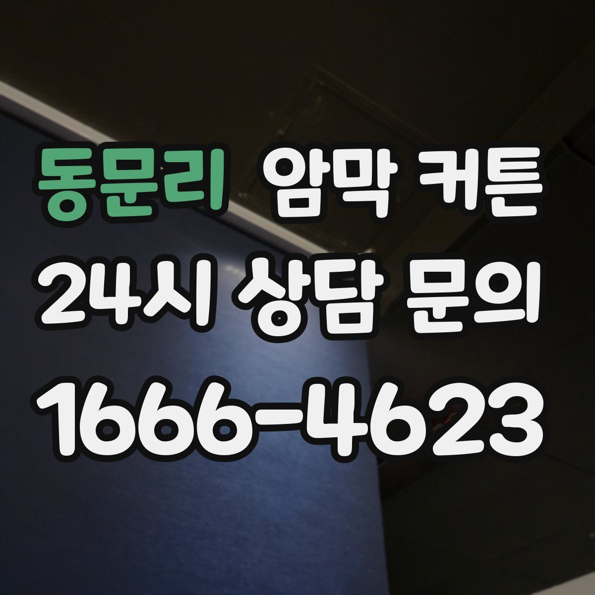 동문리 암막 커튼