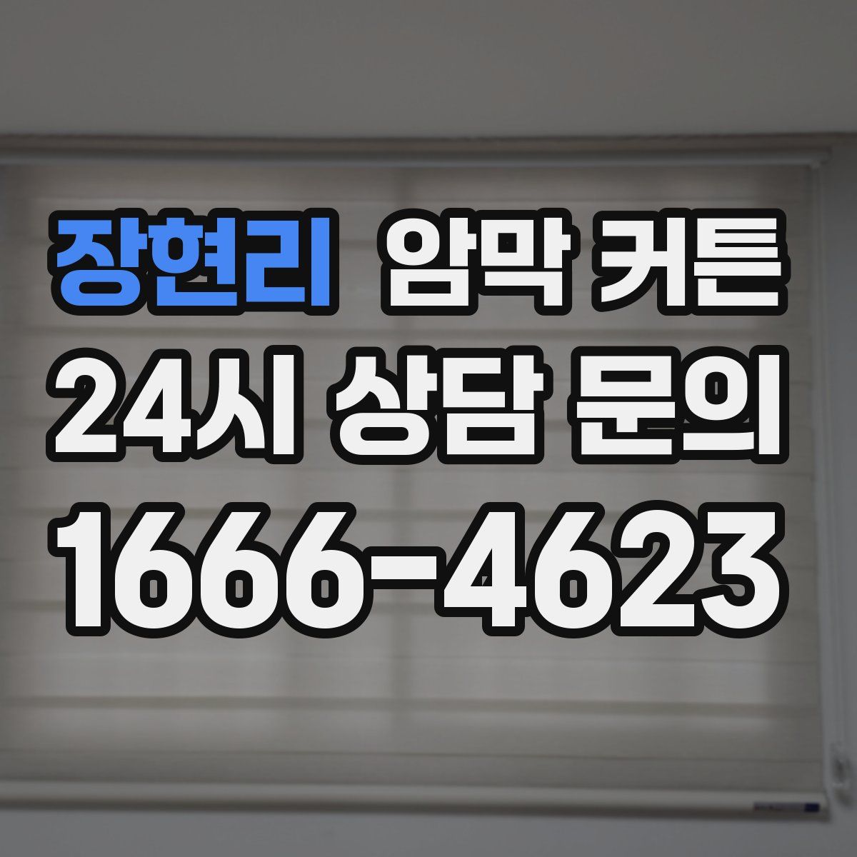 장현리 암막 커튼