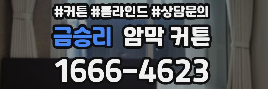 금승리 암막 커튼