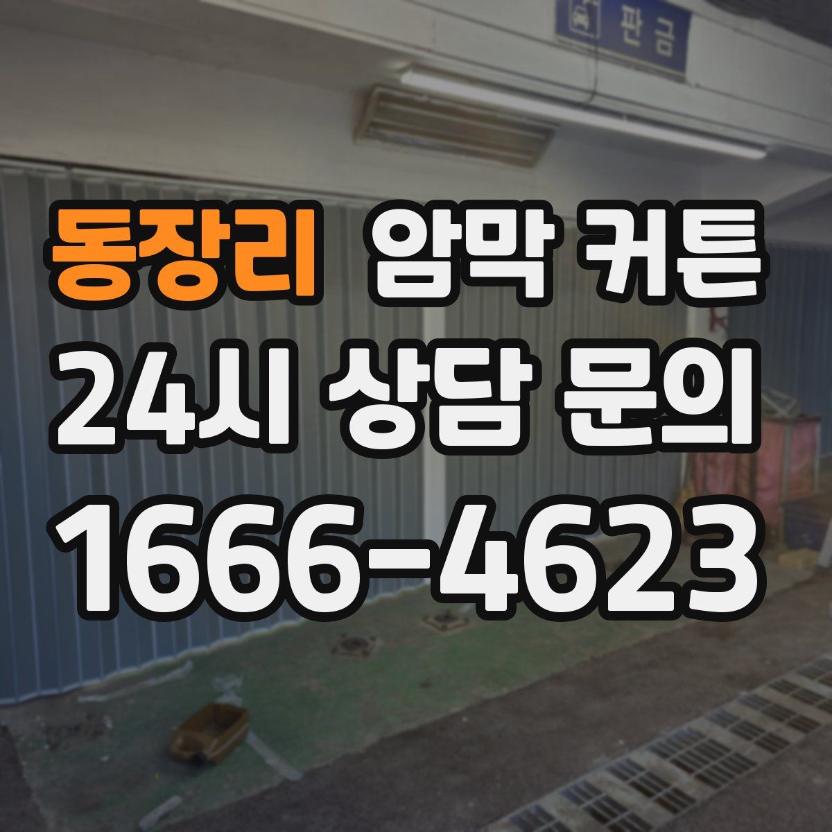 동장리 암막 커튼