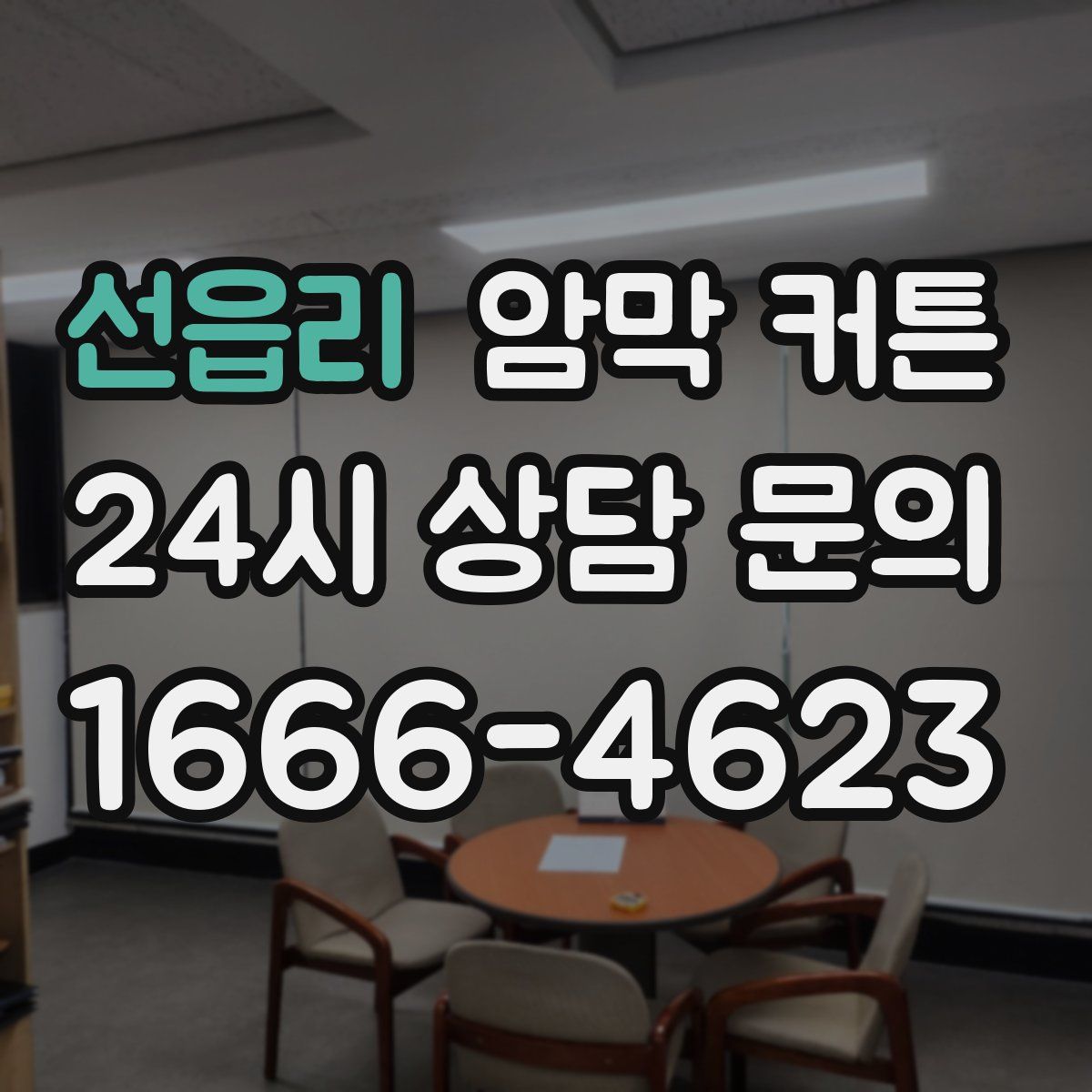 선읍리 암막 커튼