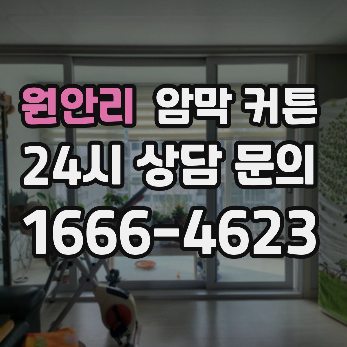 원안리 암막 커튼