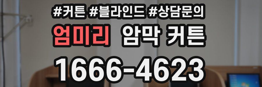 엄미리 암막 커튼