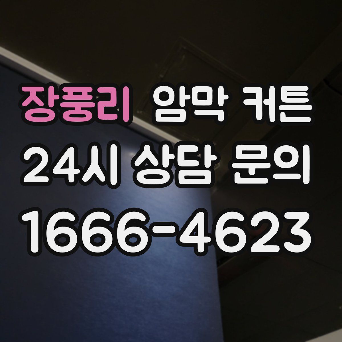 장풍리 암막 커튼