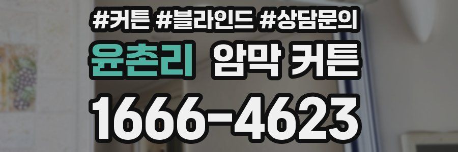 윤촌리 암막 커튼
