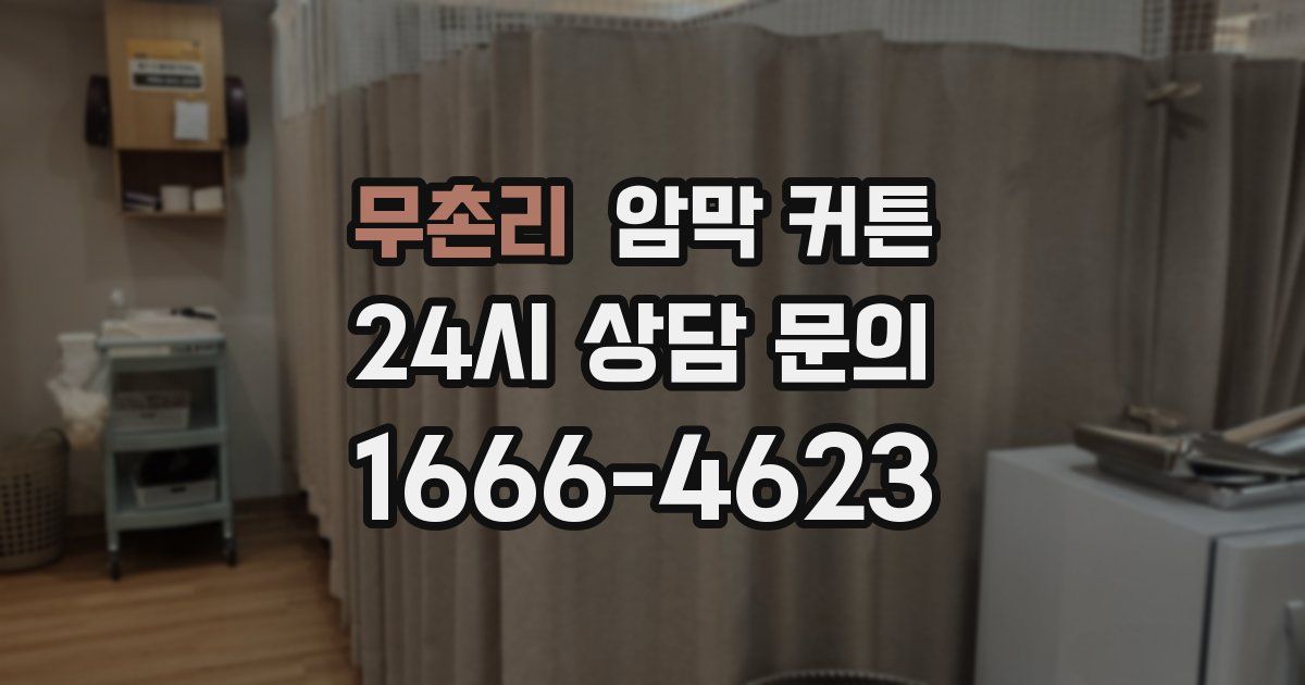 무촌리 암막 커튼