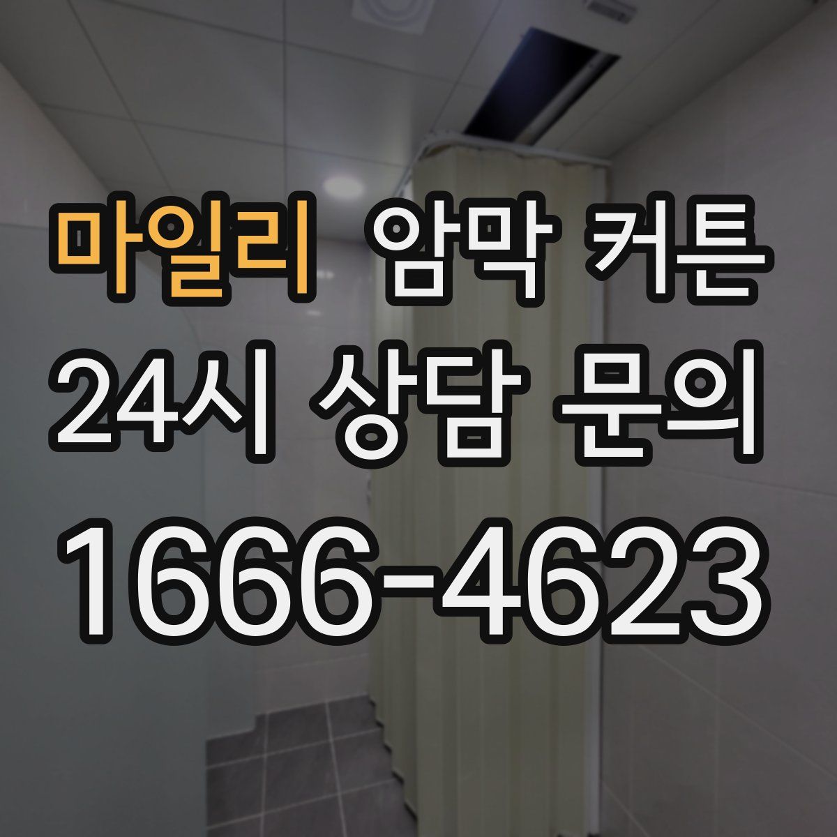 마일리 암막 커튼