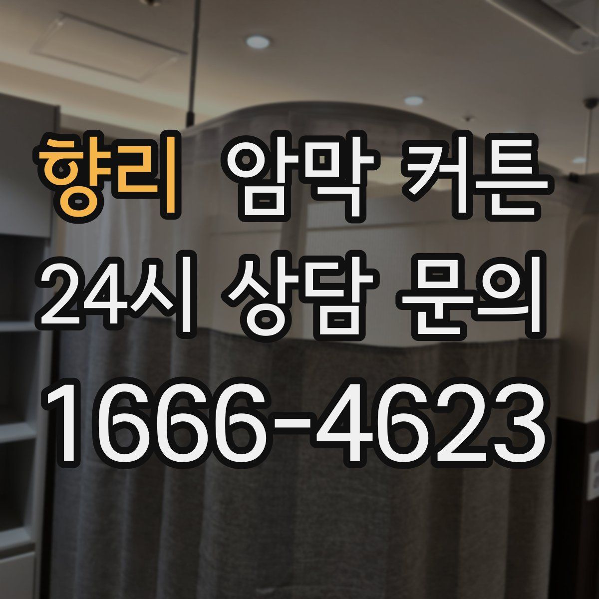 향리 암막 커튼